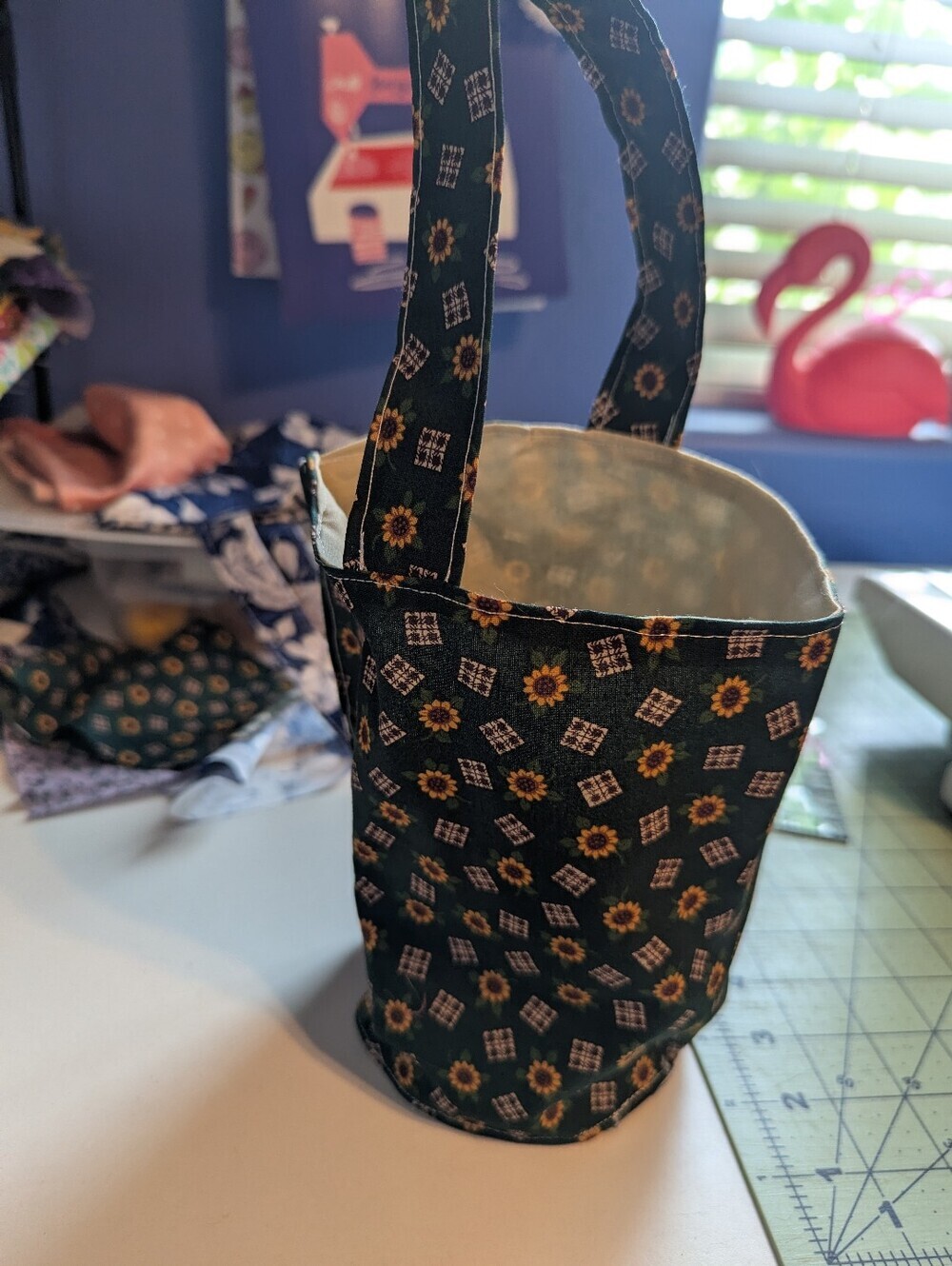 Sunflower Handmade Gift Bag